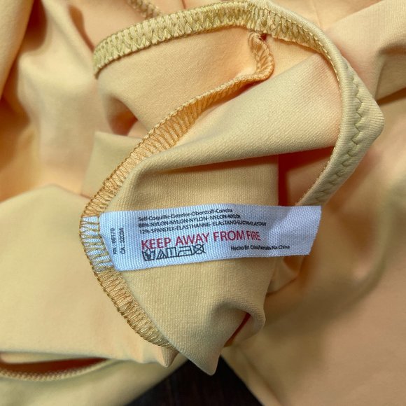 NWT Free People Somethin' Bout You One Shoulder Short Puff Sleeve Bodysuit sz XL - Picture 10 of 12